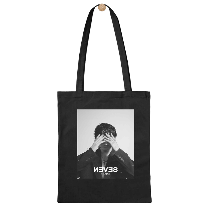 Tote bag with ' Seven album cover' print - JUNG KOOK